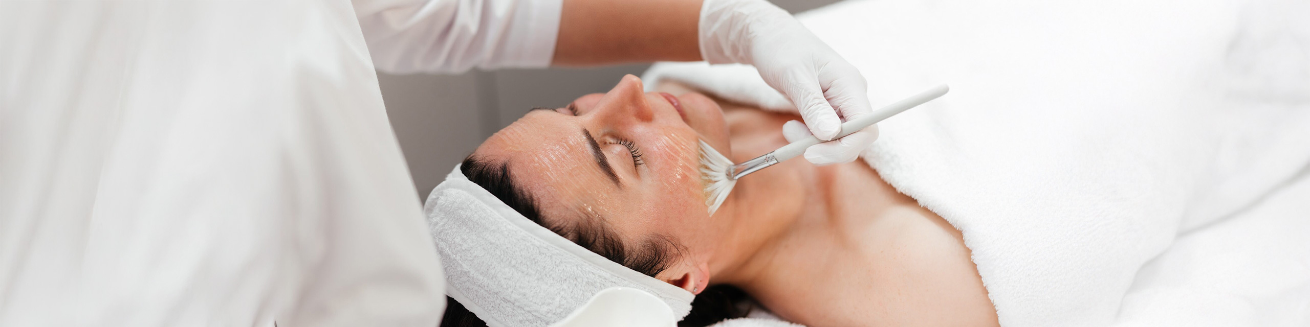 Chemical Peel procedure at Dermatology Office